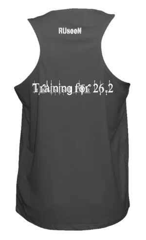 Men's Reflective Tank Top - Training for 26.2