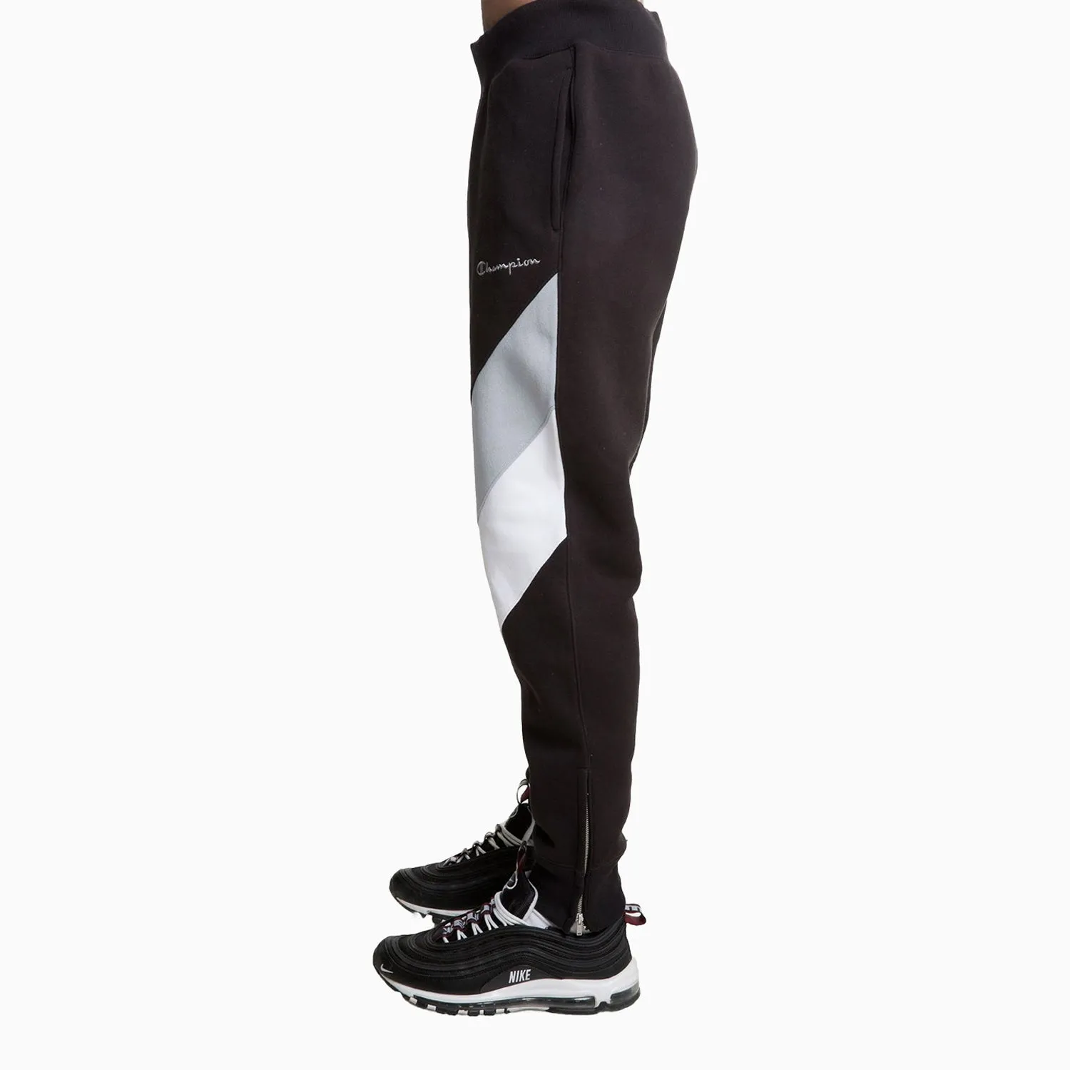 Men's Reverse Weave Colorblock Track Pant