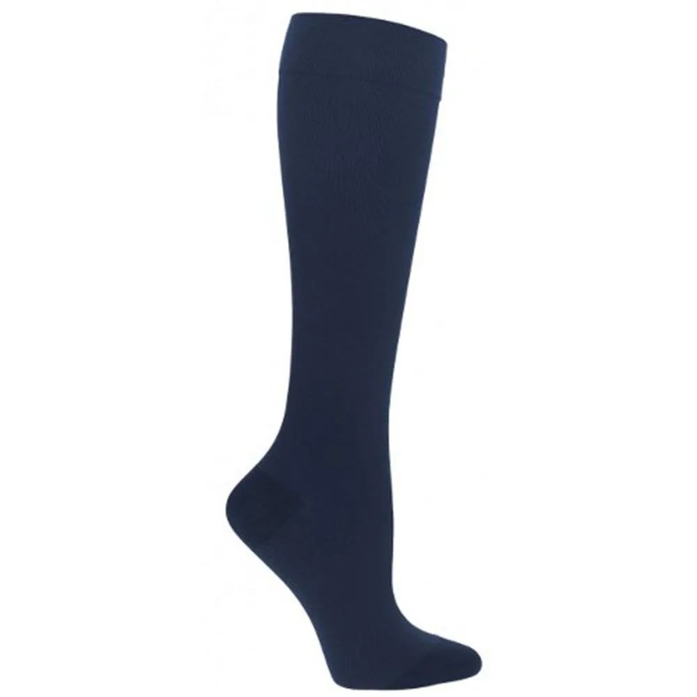 Men's Ribbed Dress Support Socks (15-20mm Hg Compression) - 3 Pack