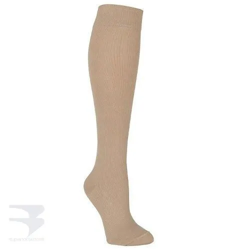 Men's Ribbed Dress Support Socks (15-20mm Hg Compression)