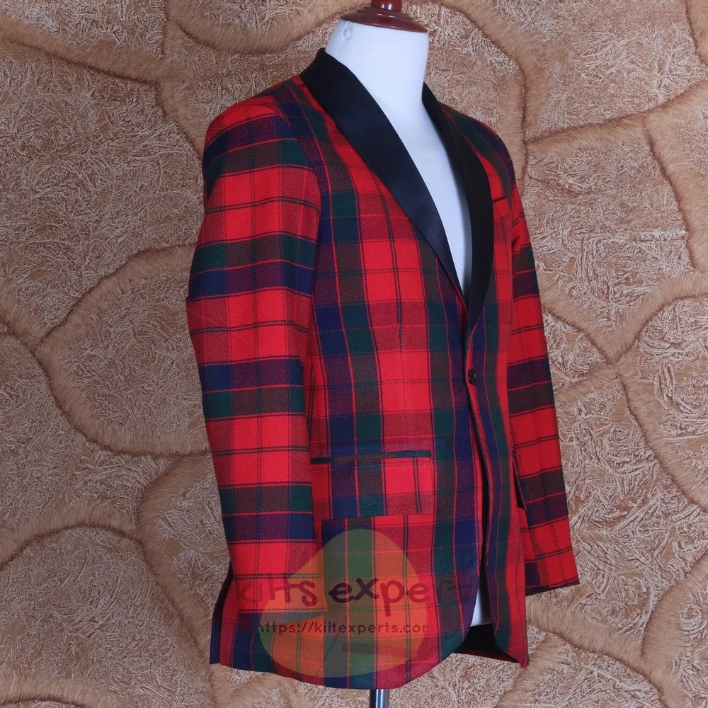 Men's Robertson Tartan Tuxedo Jacket (Comes In Many Tartans)