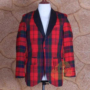 Men's Robertson Tartan Tuxedo Jacket (Comes In Many Tartans)