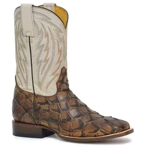 Men's Roper Big Fish Pirarucu Print Boots