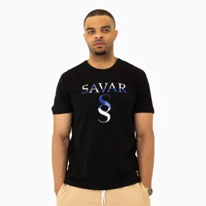 Men's Savar Double Logo Short Sleeves T-Shirt