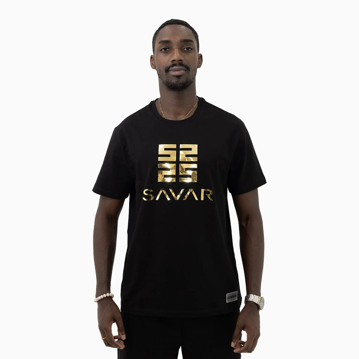 Men's Savar Typographic Short Sleeve T-Shirt