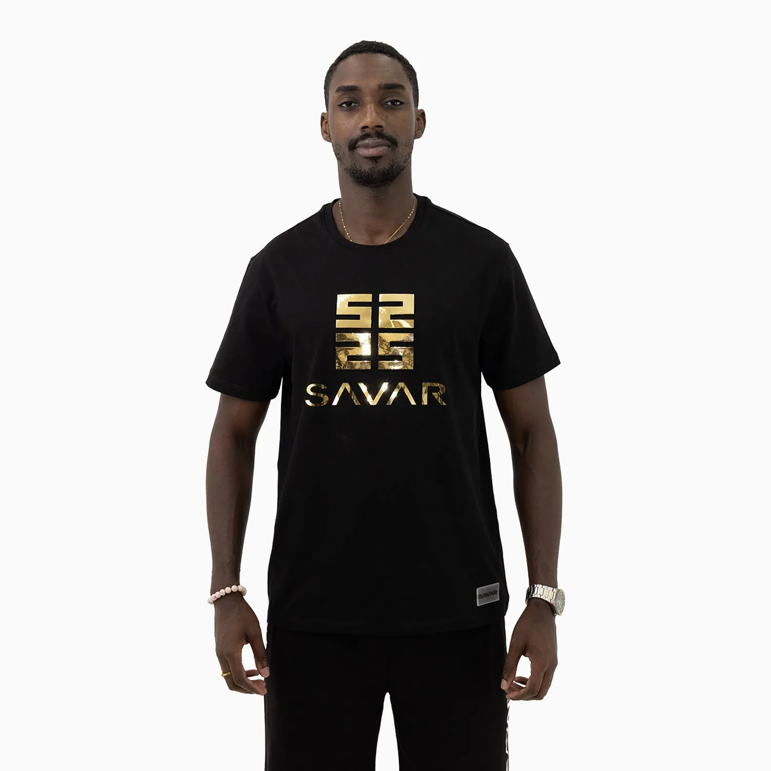 Men's Savar Typographic Short Sleeve T-Shirt