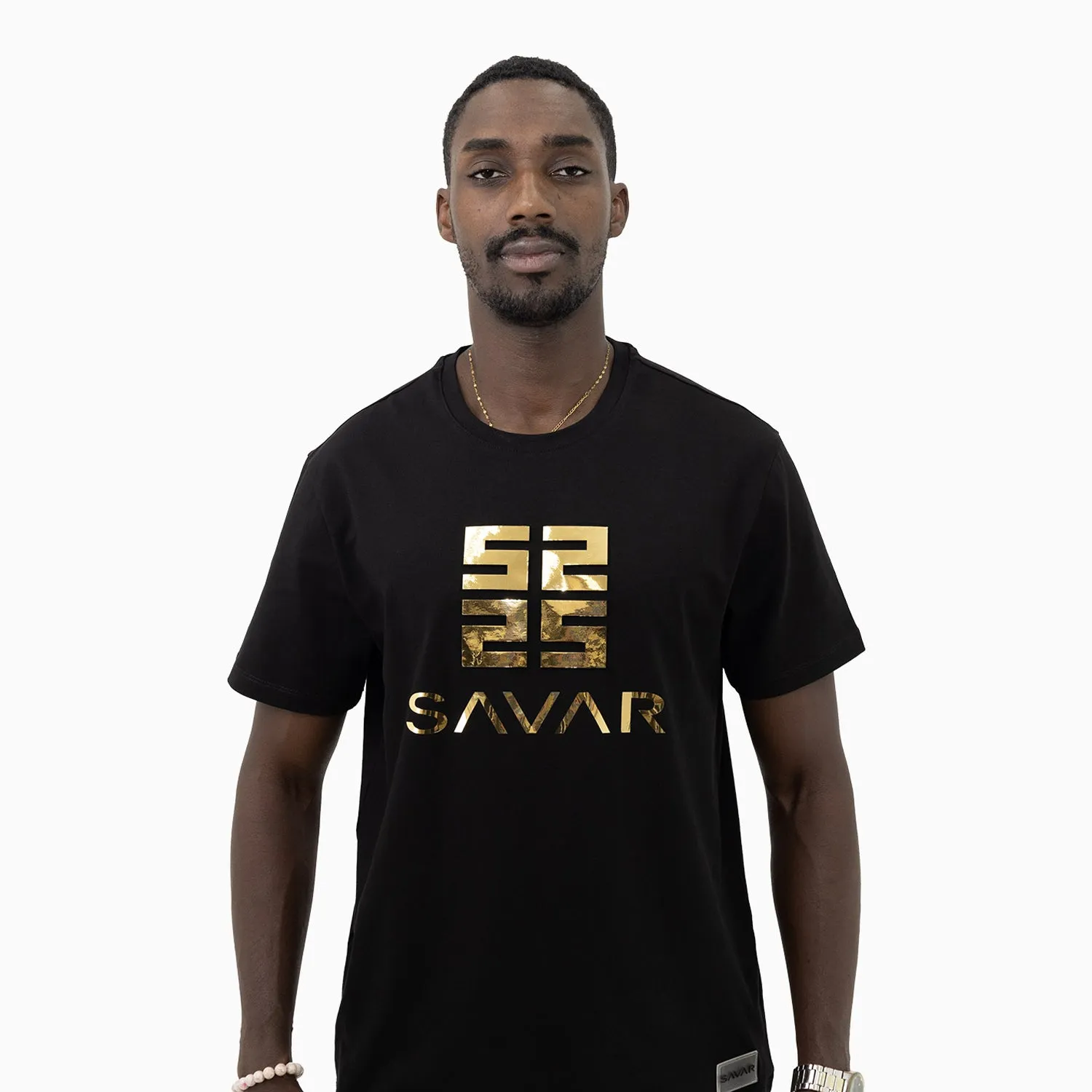 Men's Savar Typographic Short Sleeve T-Shirt