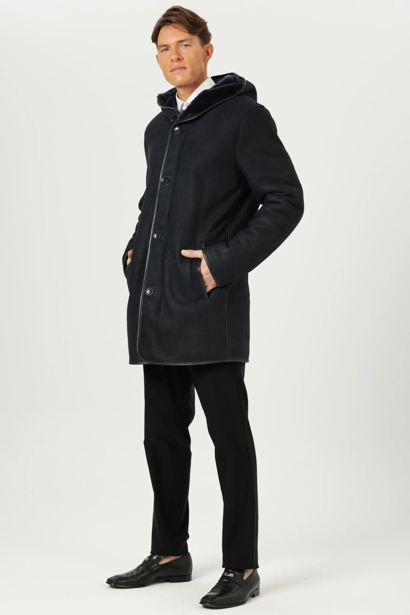 Men's Select Shearling Lamb Parka