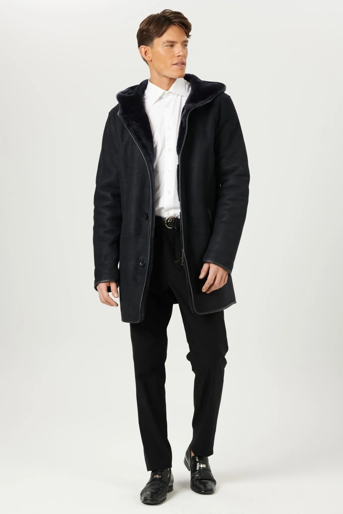 Men's Select Shearling Lamb Parka