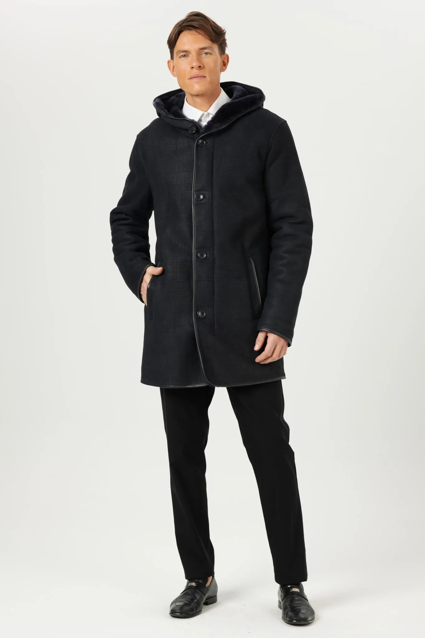 Men's Select Shearling Lamb Parka