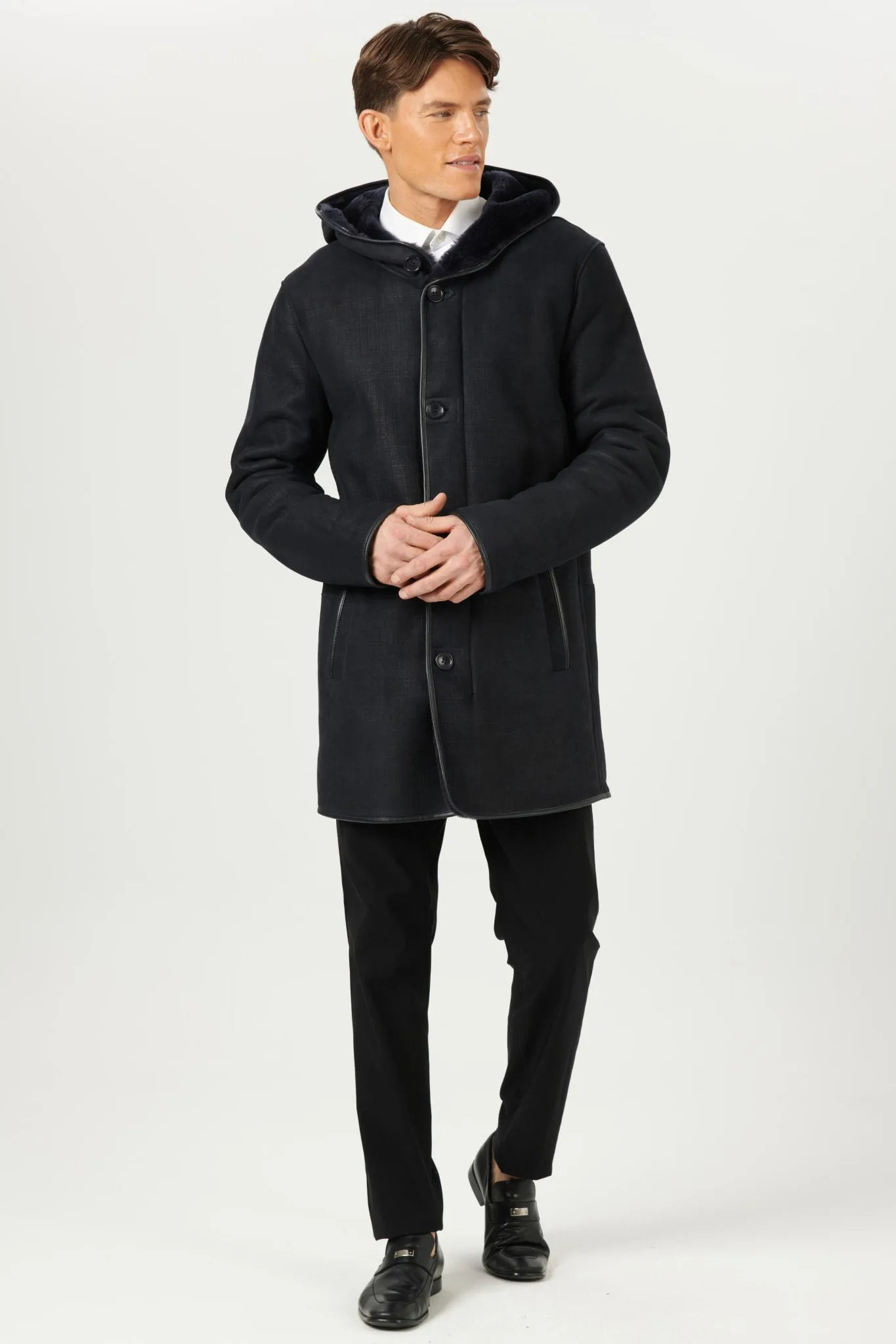 Men's Select Shearling Lamb Parka