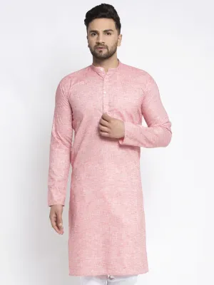 Men's Self Design Kurta Only - Virat Fashions