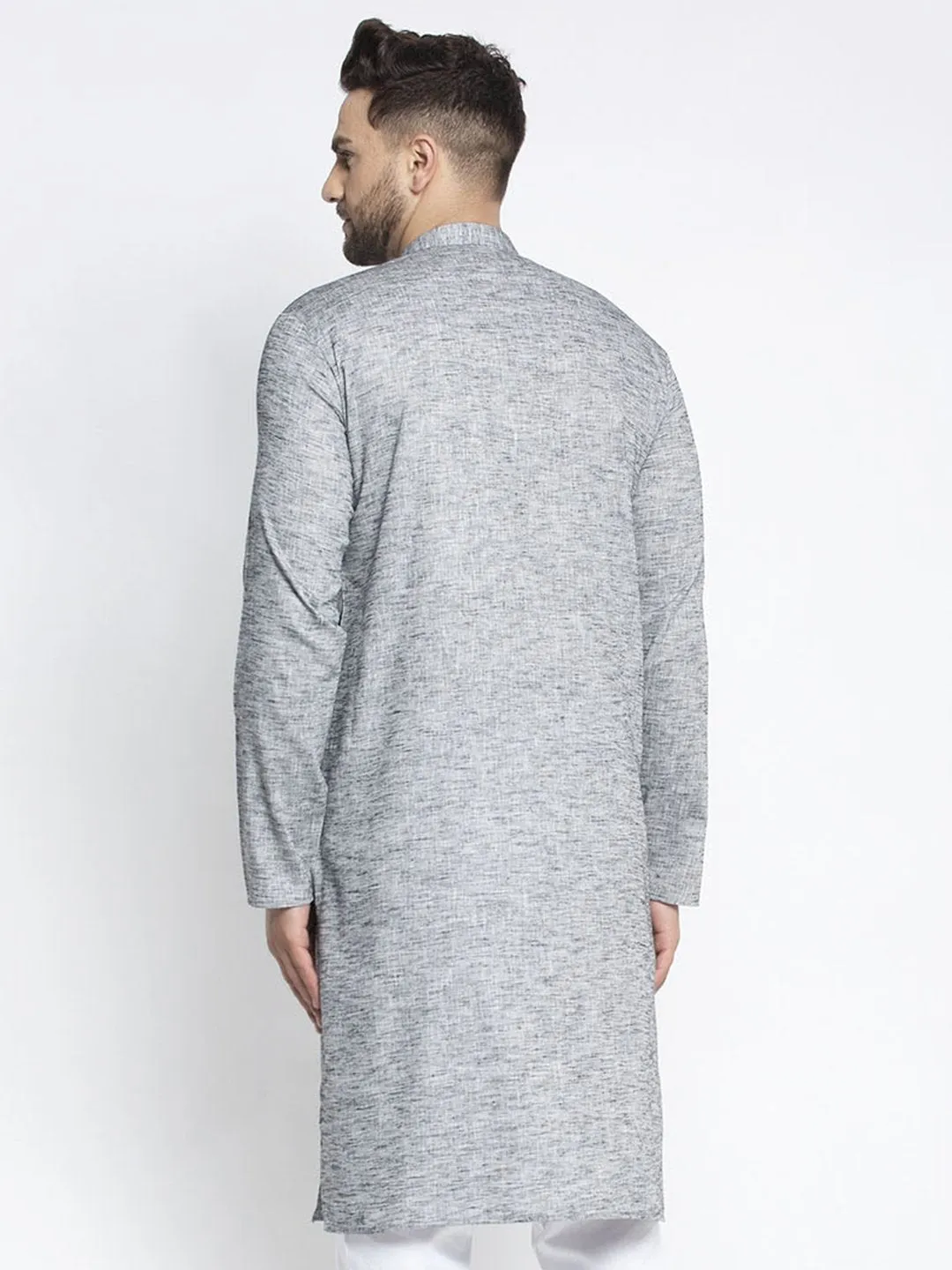 Men's Self Design Kurta Only - Virat Fashions