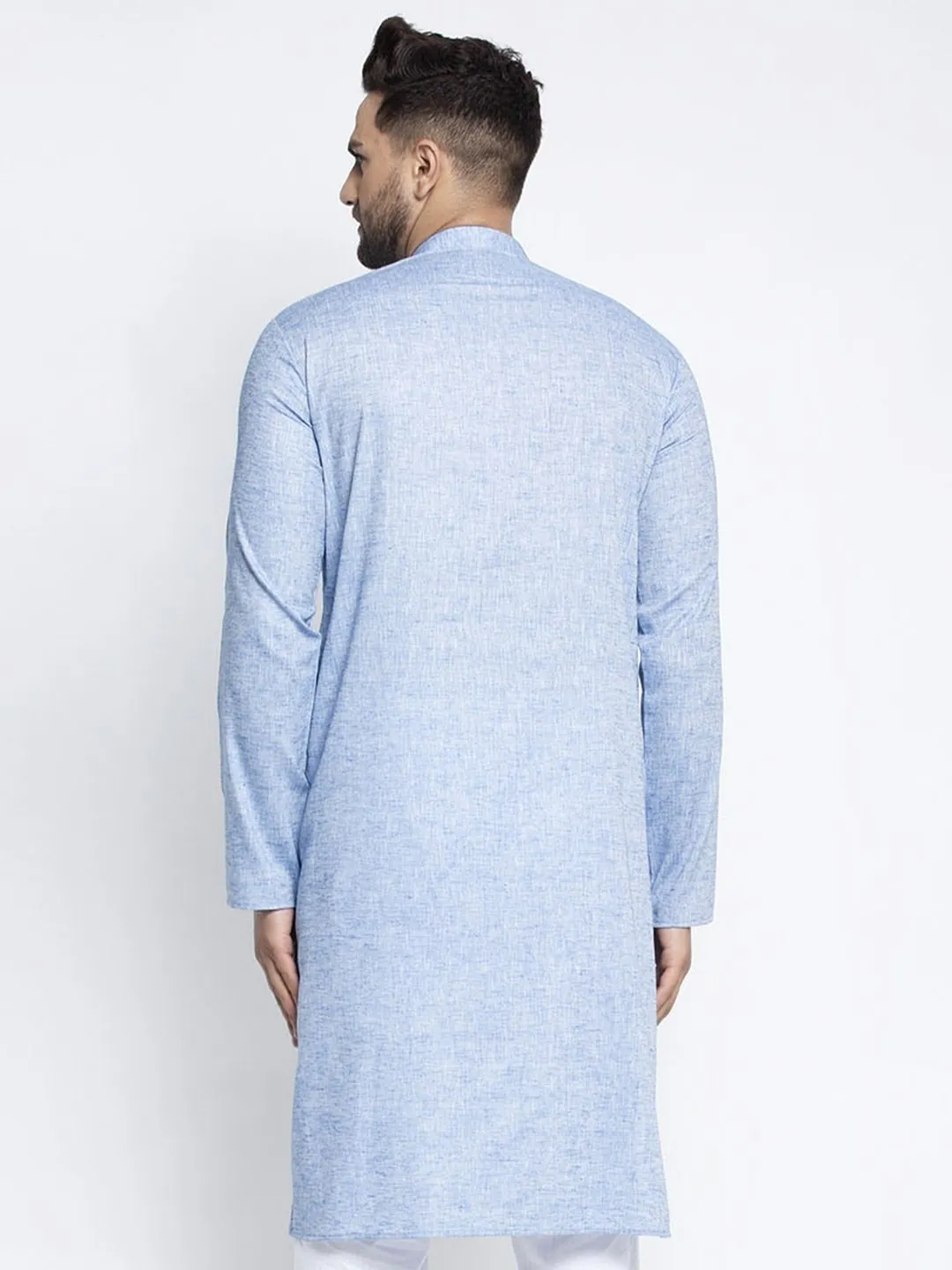 Men's Self Design Kurta Only - Virat Fashions