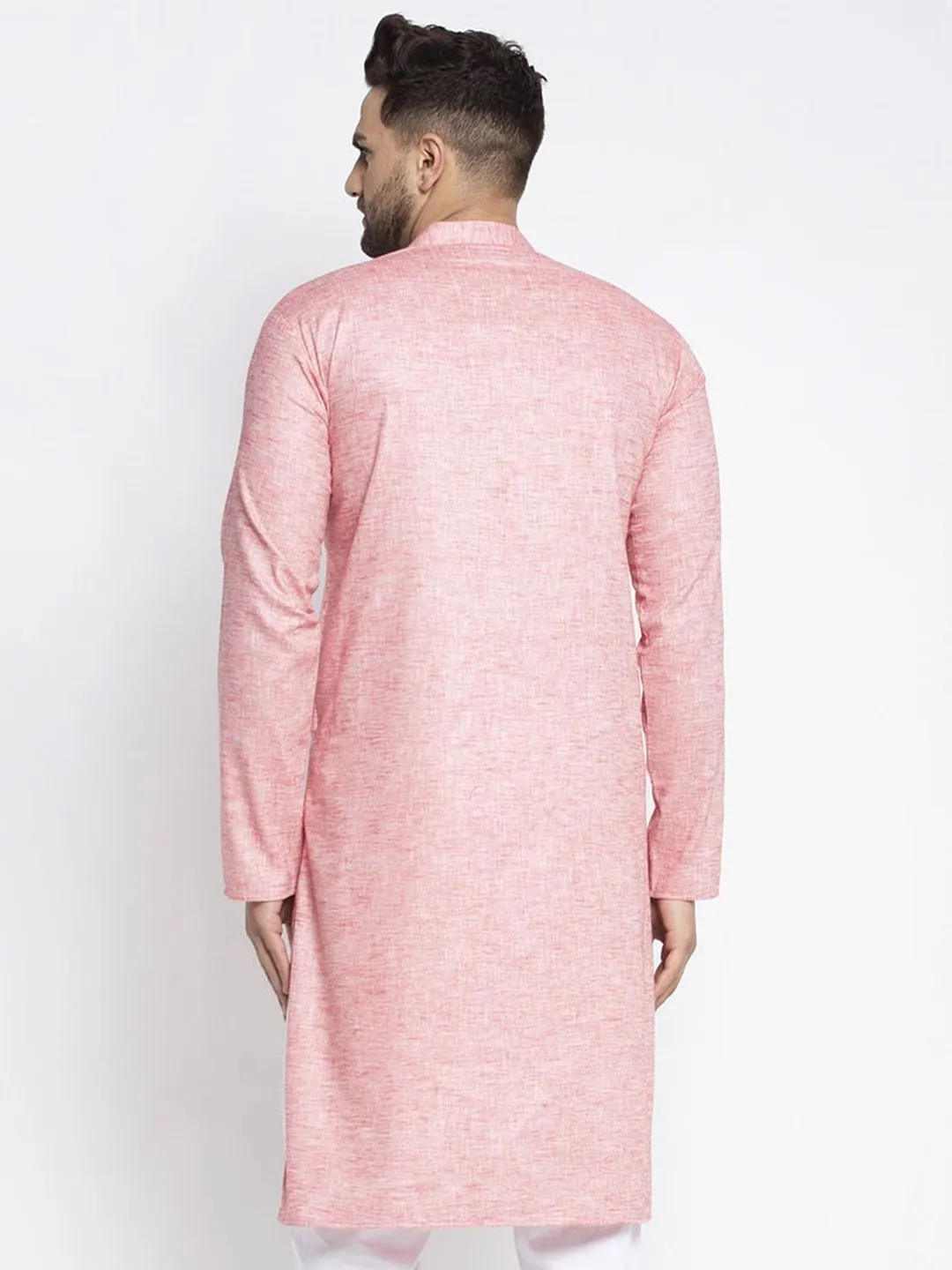 Men's Self Design Kurta Only - Virat Fashions