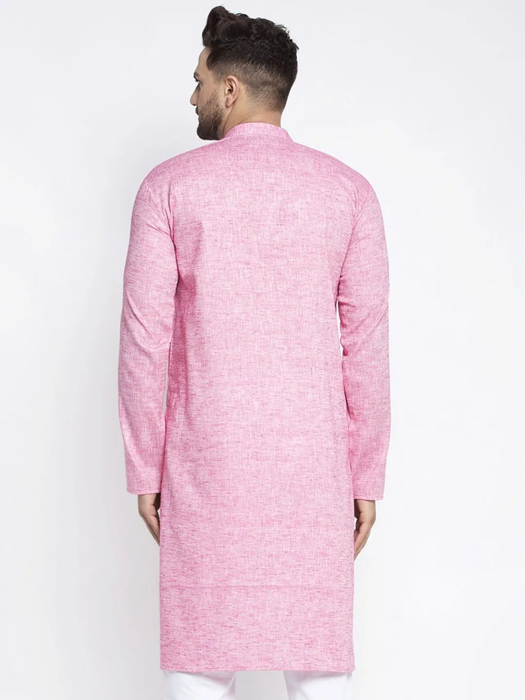 Men's Self Design Kurta Only - Virat Fashions