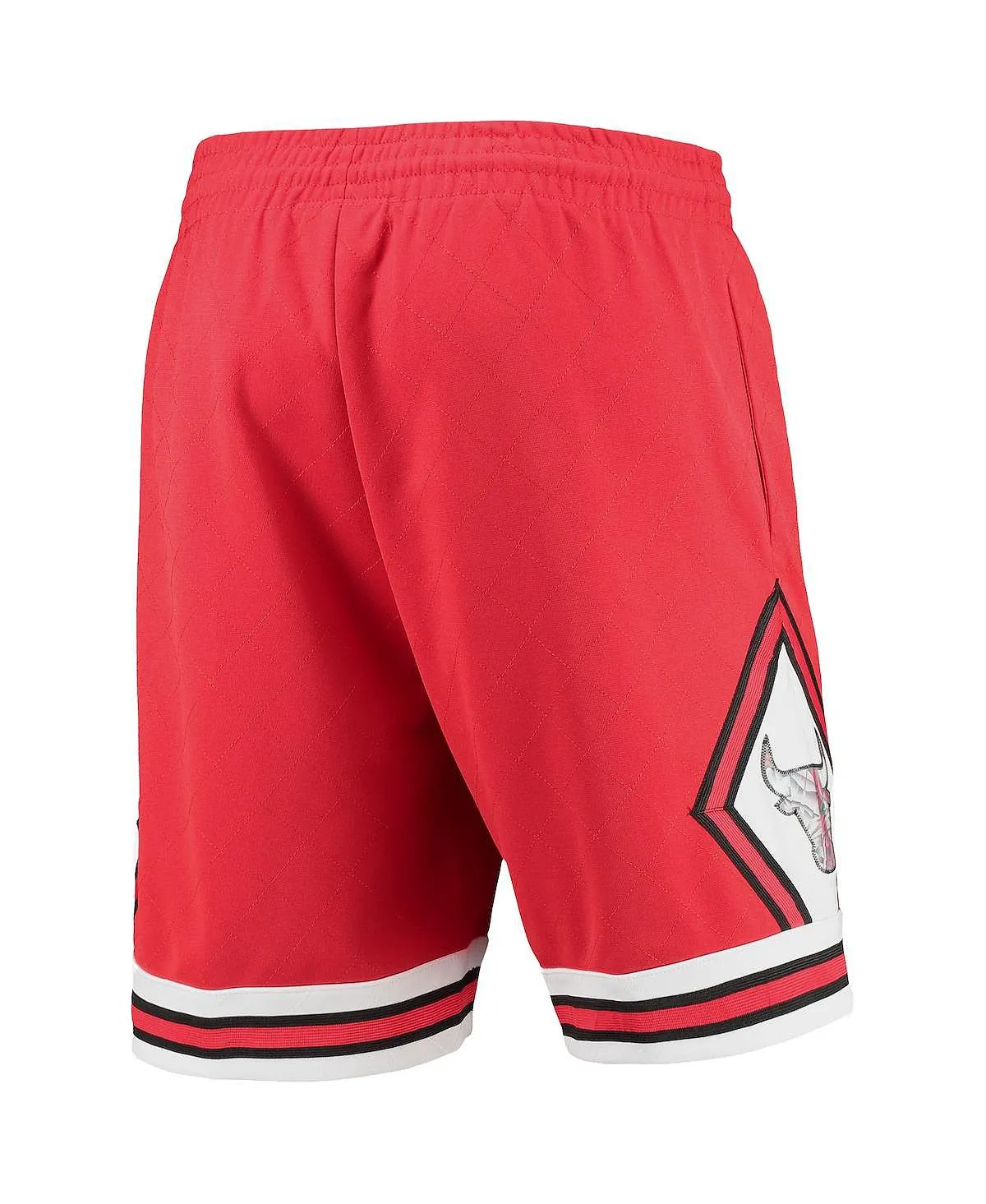 Men's shorts red chicago bulls 1997 hardwood classics 75th anniversary swingman Mitchell & Ness, red