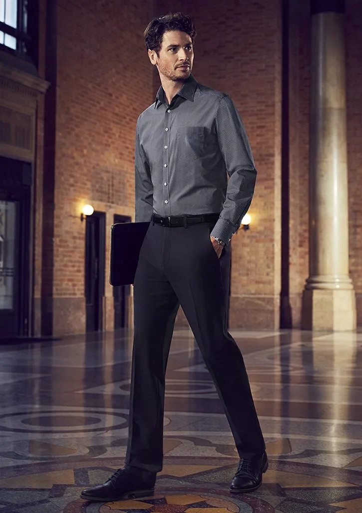 Mens Slim Fit Flat Front Pant Regular