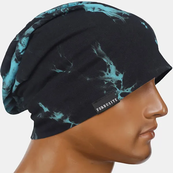 Mens Slouchy Beanie Hat Thin Skull Cap B404