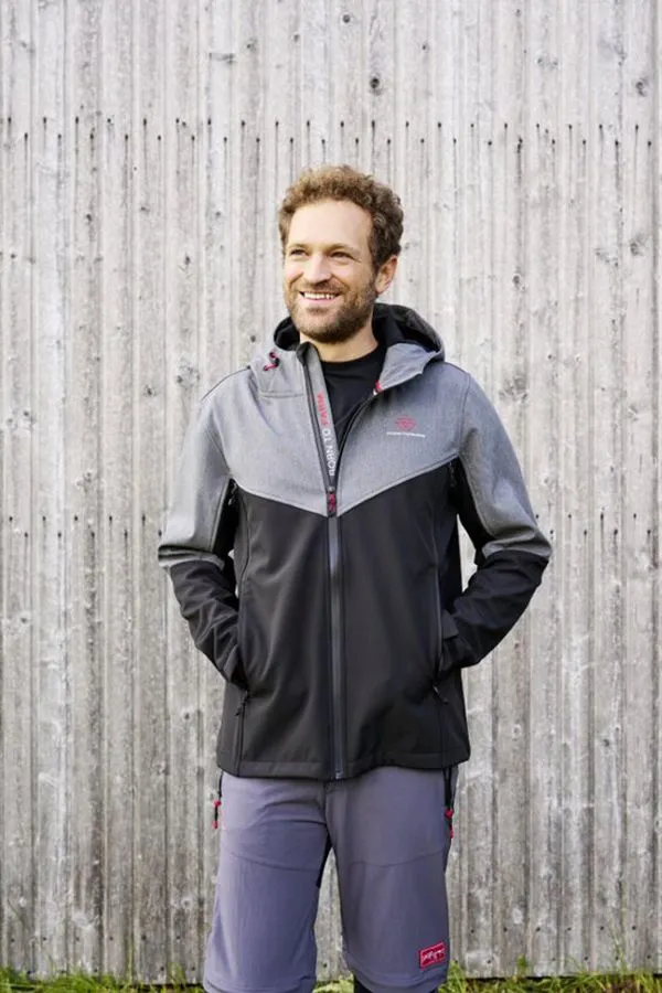 Men's Softshell Jacket with Hood