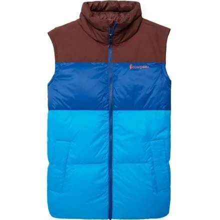 Men's Solazo down vest Cotopaxi, color Chestnut & Saltwater