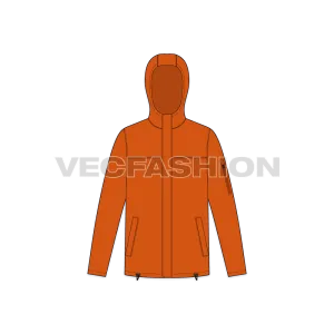 Mens Sport Hooded Jacket