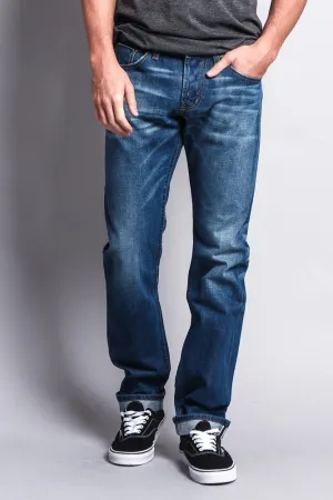 Men's Straight Fit Selvedge Jeans