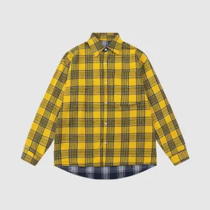 Men's Street Style Warm Reversible Wear Flannel Shirt