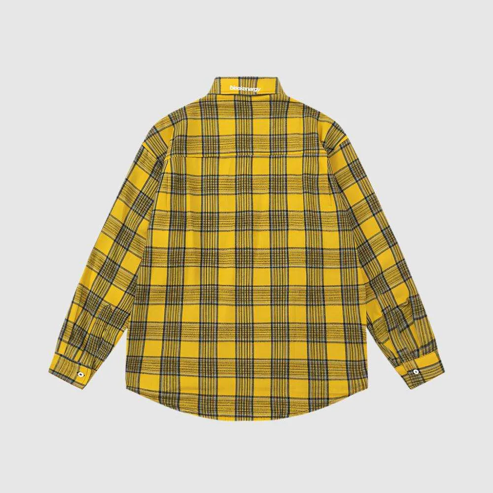 Men's Street Style Warm Reversible Wear Flannel Shirt