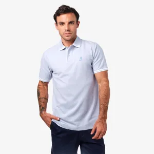 Men's Striped Accents Polo Shirt