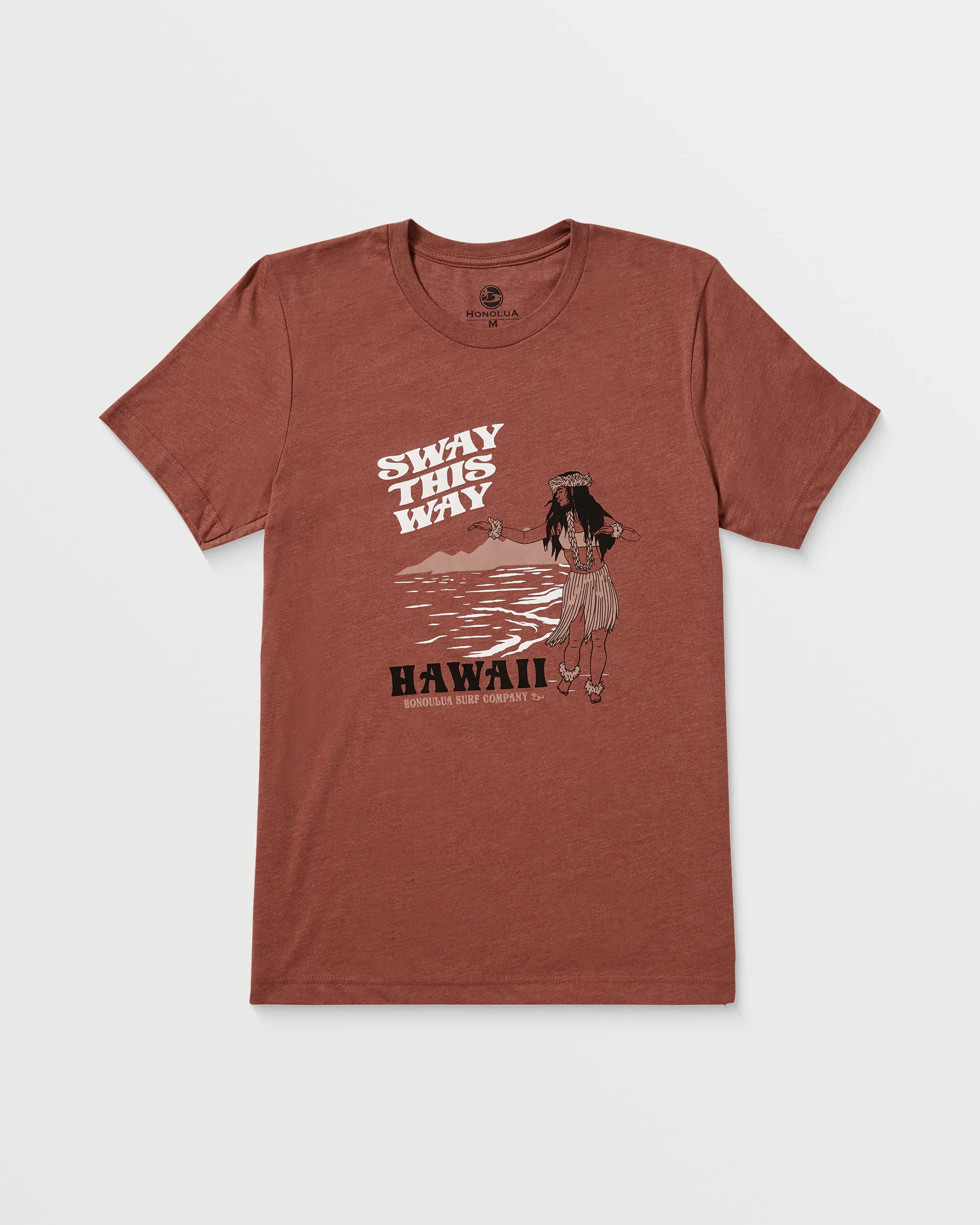 Mens Sway This Way Short Sleeve Tee - Red Dirt