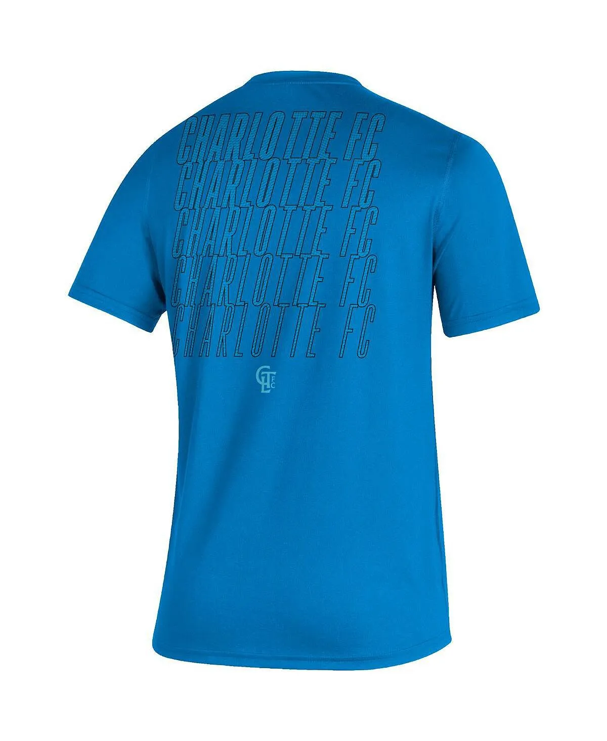 Men's T-shirt charlotte fc blue creator club adidas, blue