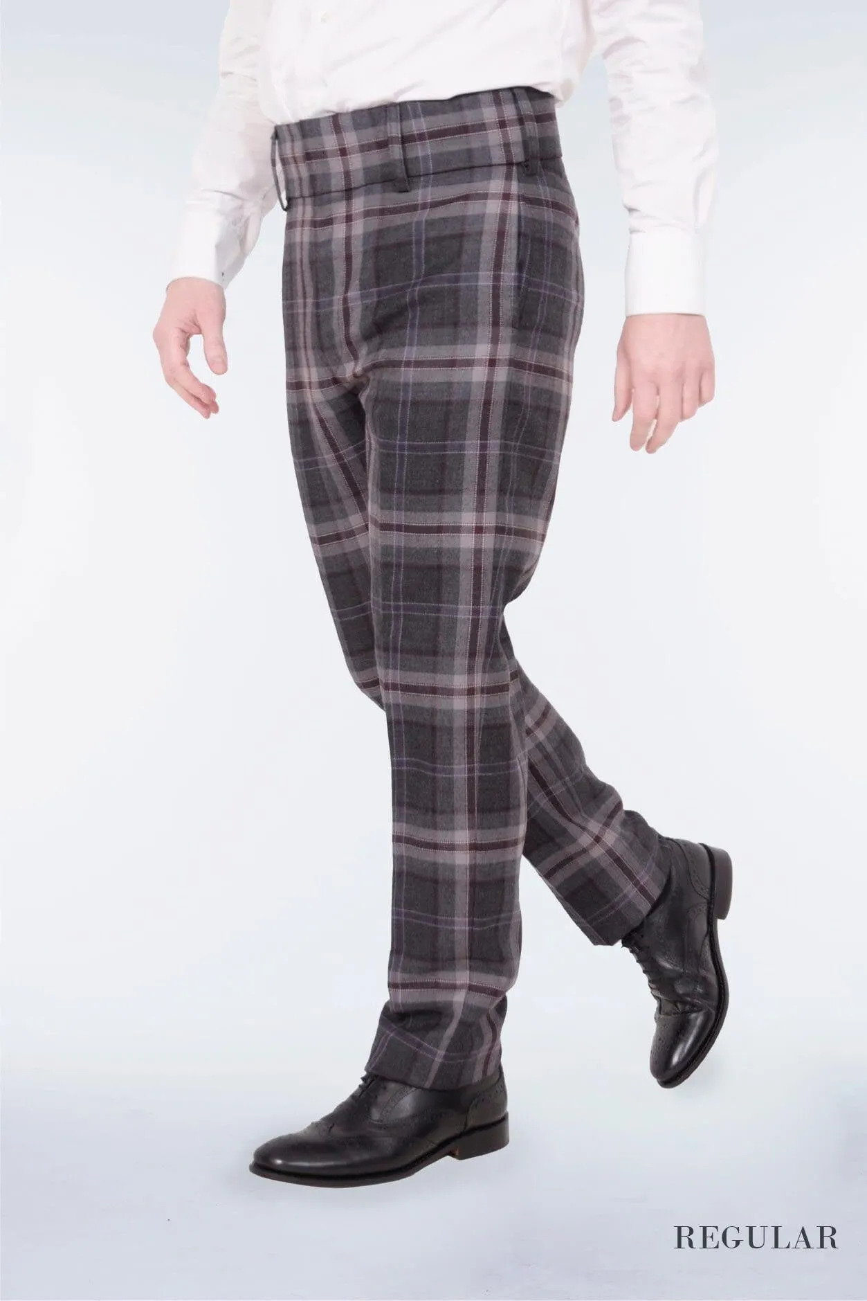 Mens Tartan Trews Outfit