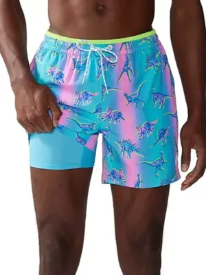 Men's The Dino Delights Classic Swim Trunk 5.5"