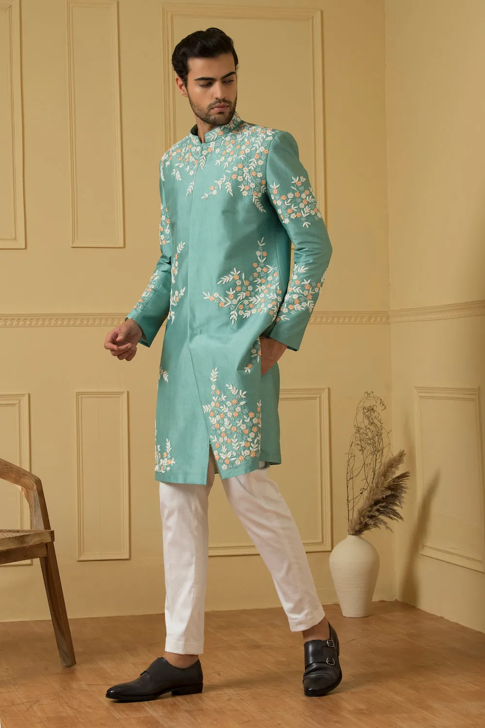 Men's The Refined Timeless Sherwani - Hilo Design