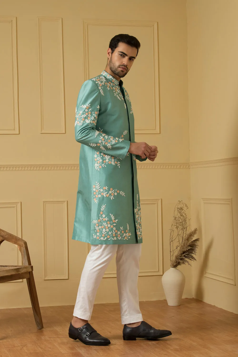 Men's The Refined Timeless Sherwani - Hilo Design