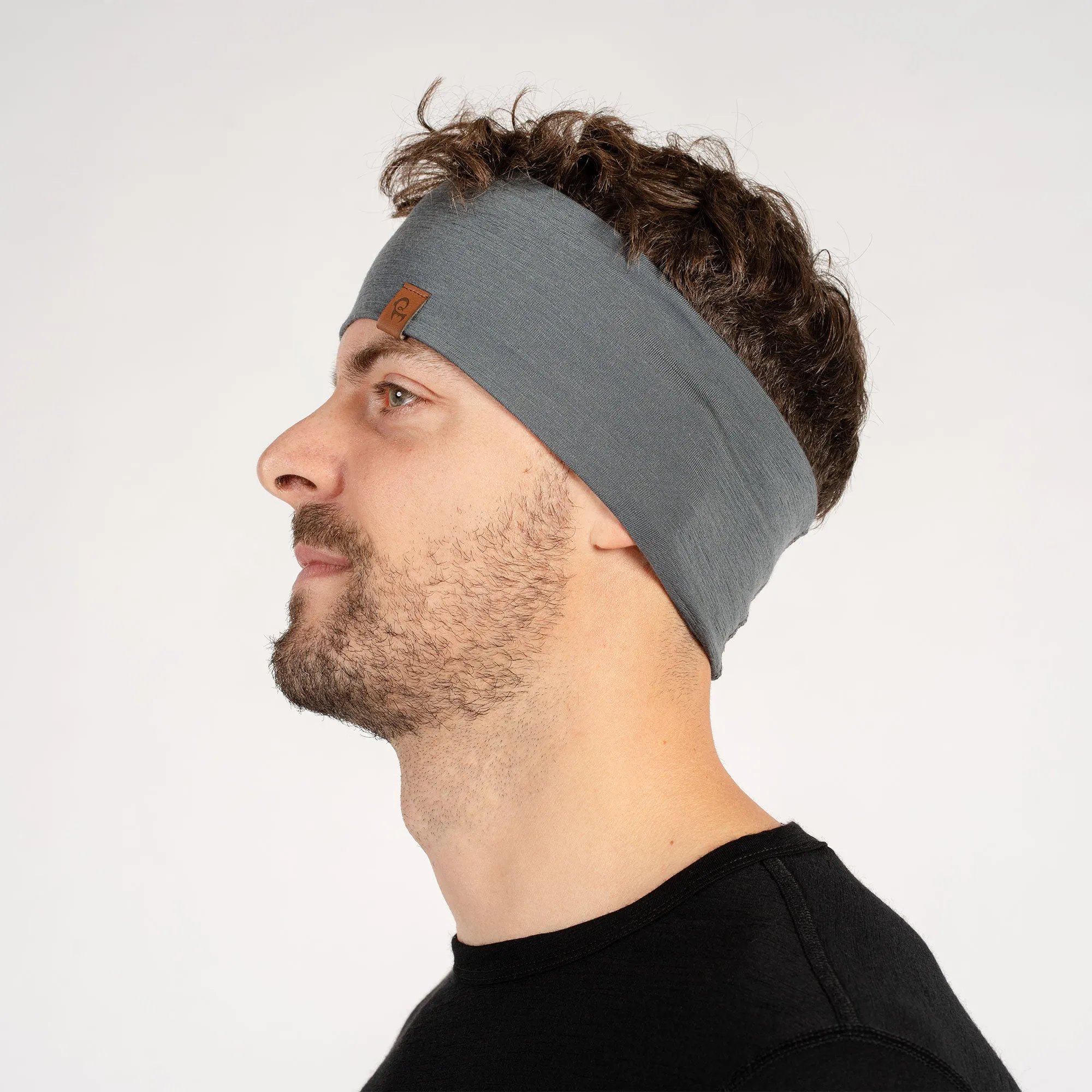 Men's Trekking Headband Perfect Gray