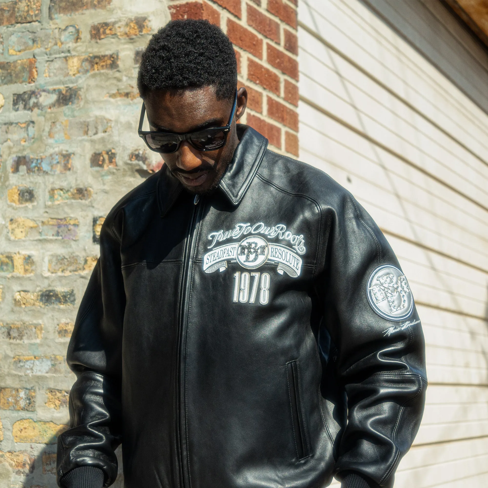 Men's True To Our Roots Leather Jacket