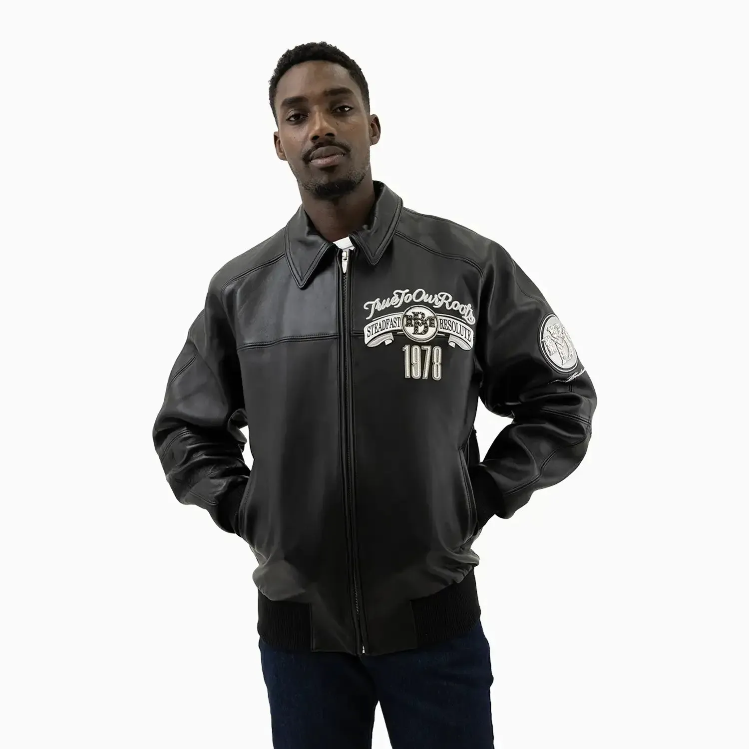 Men's True To Our Roots Leather Jacket