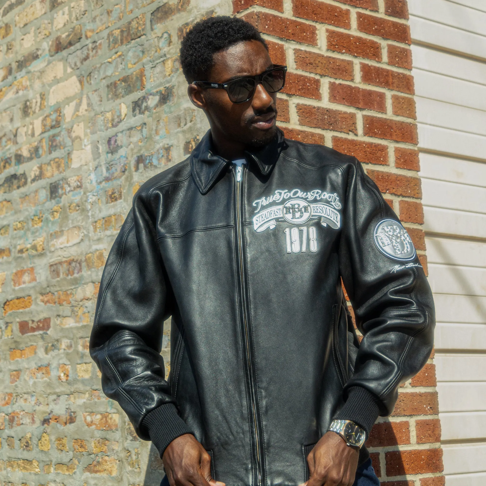 Men's True To Our Roots Leather Jacket