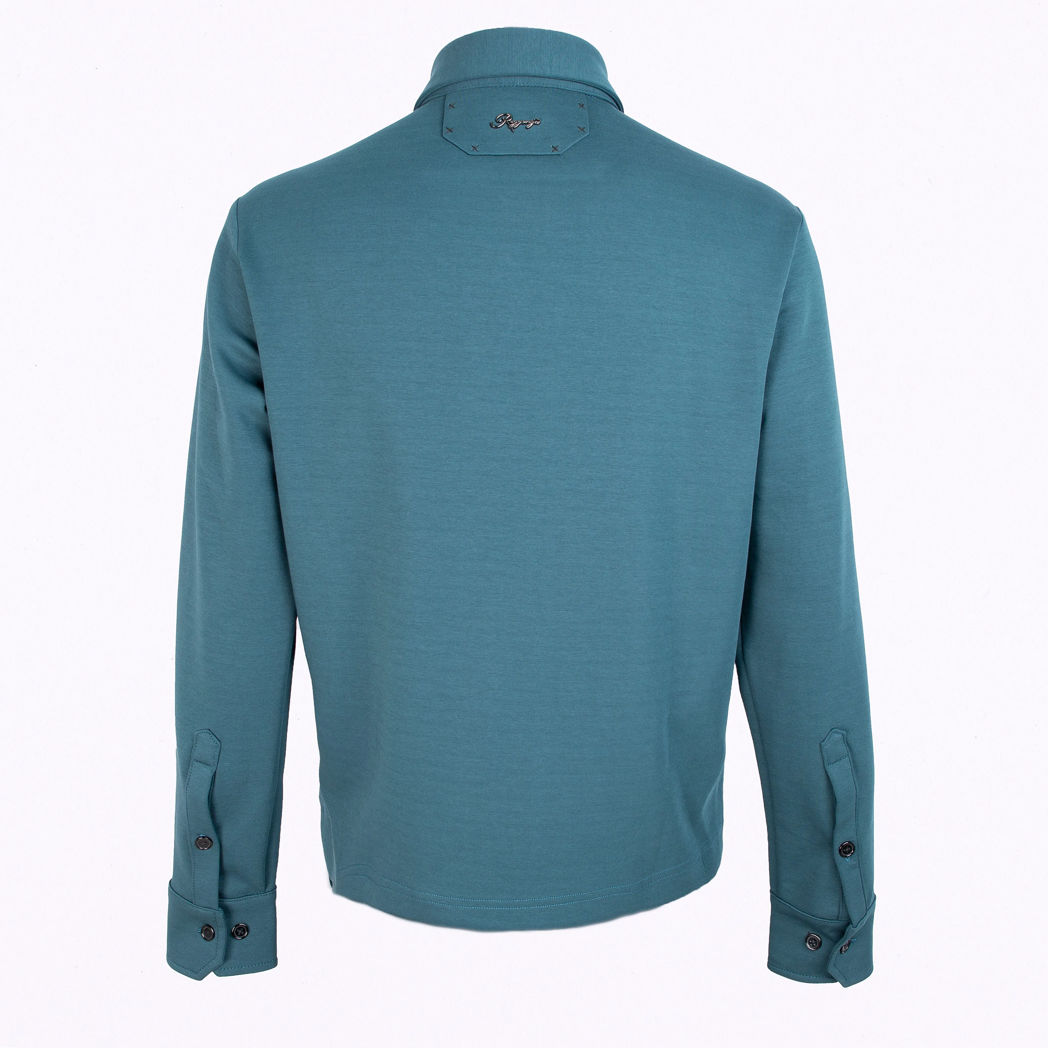 Men's Turquoise Tricot Cotton Outfit