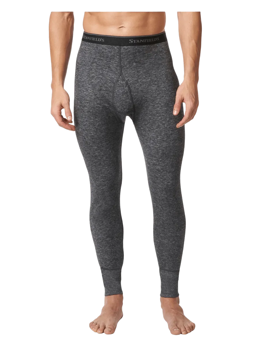 Men's Two-Layer Wool Blend Long Underwear