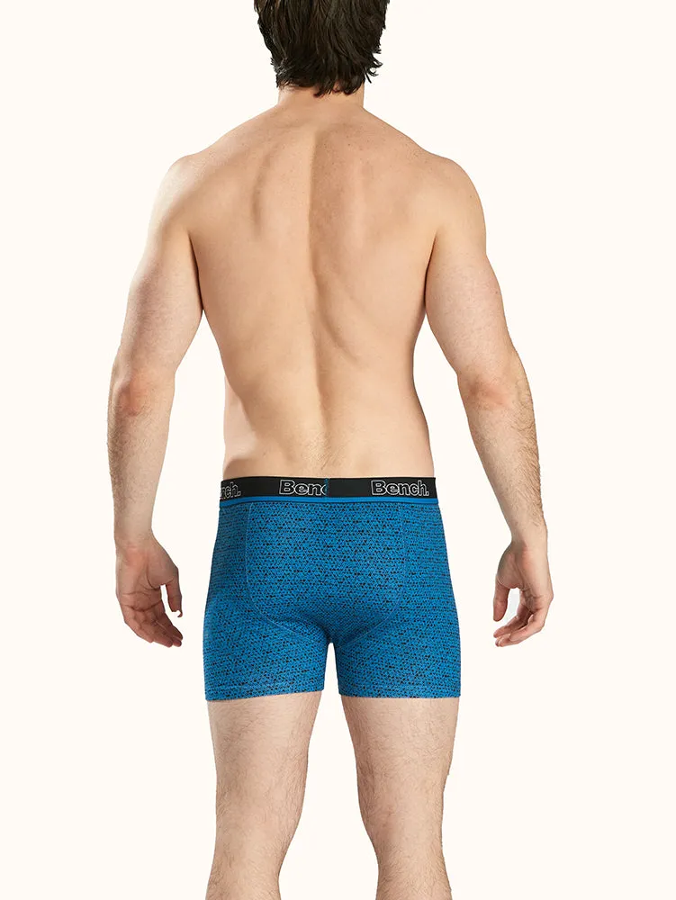 Men's Ultra Soft Trunk Blue (3 Pack)