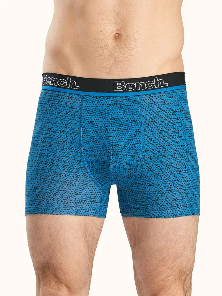 Men's Ultra Soft Trunk Blue (3 Pack)