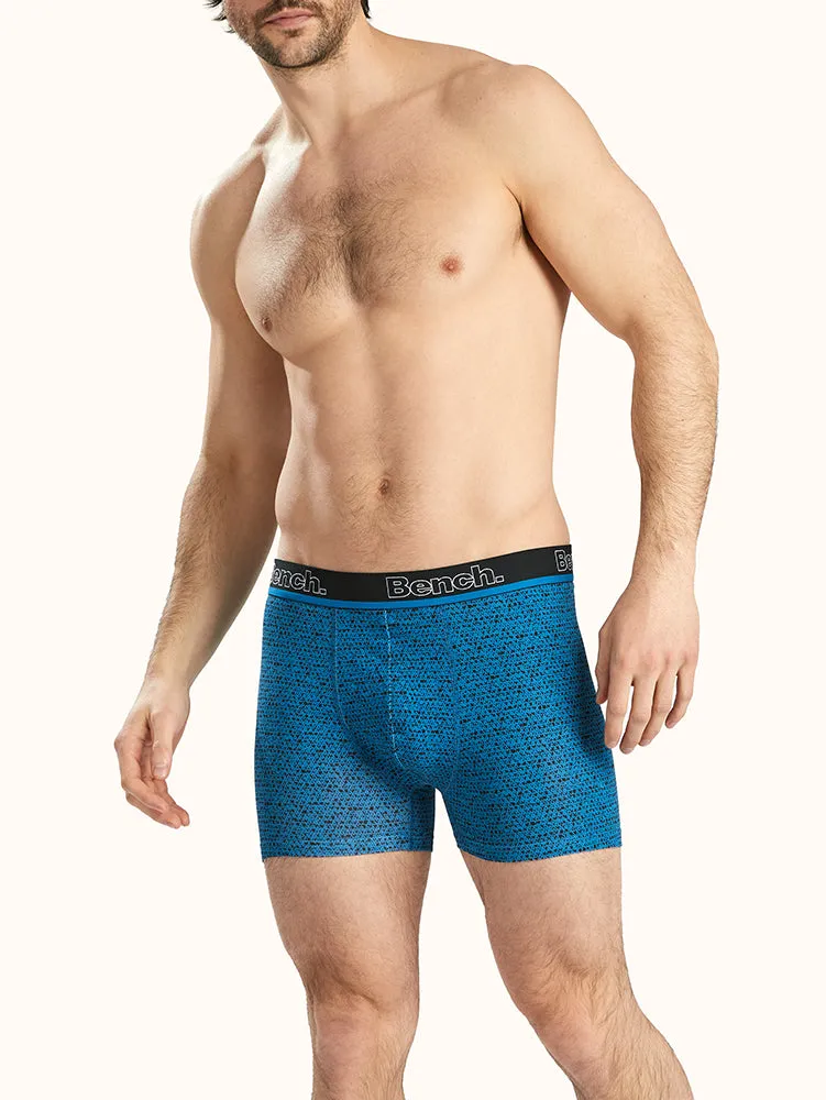 Men's Ultra Soft Trunk Blue (3 Pack)