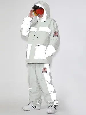 Men's Venture Neon Glimmer Snow Jacket & Pants Set