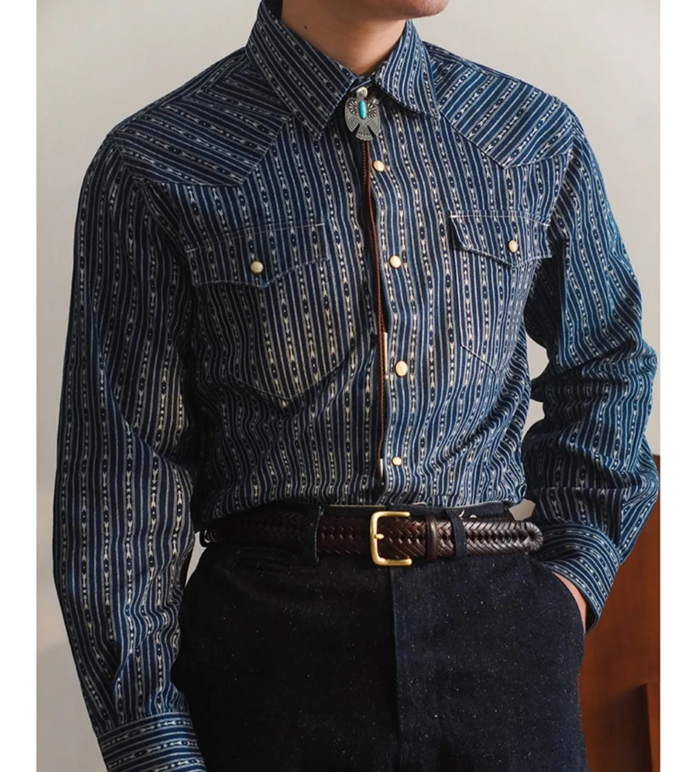 Men's Wabash Western Denim Shirt