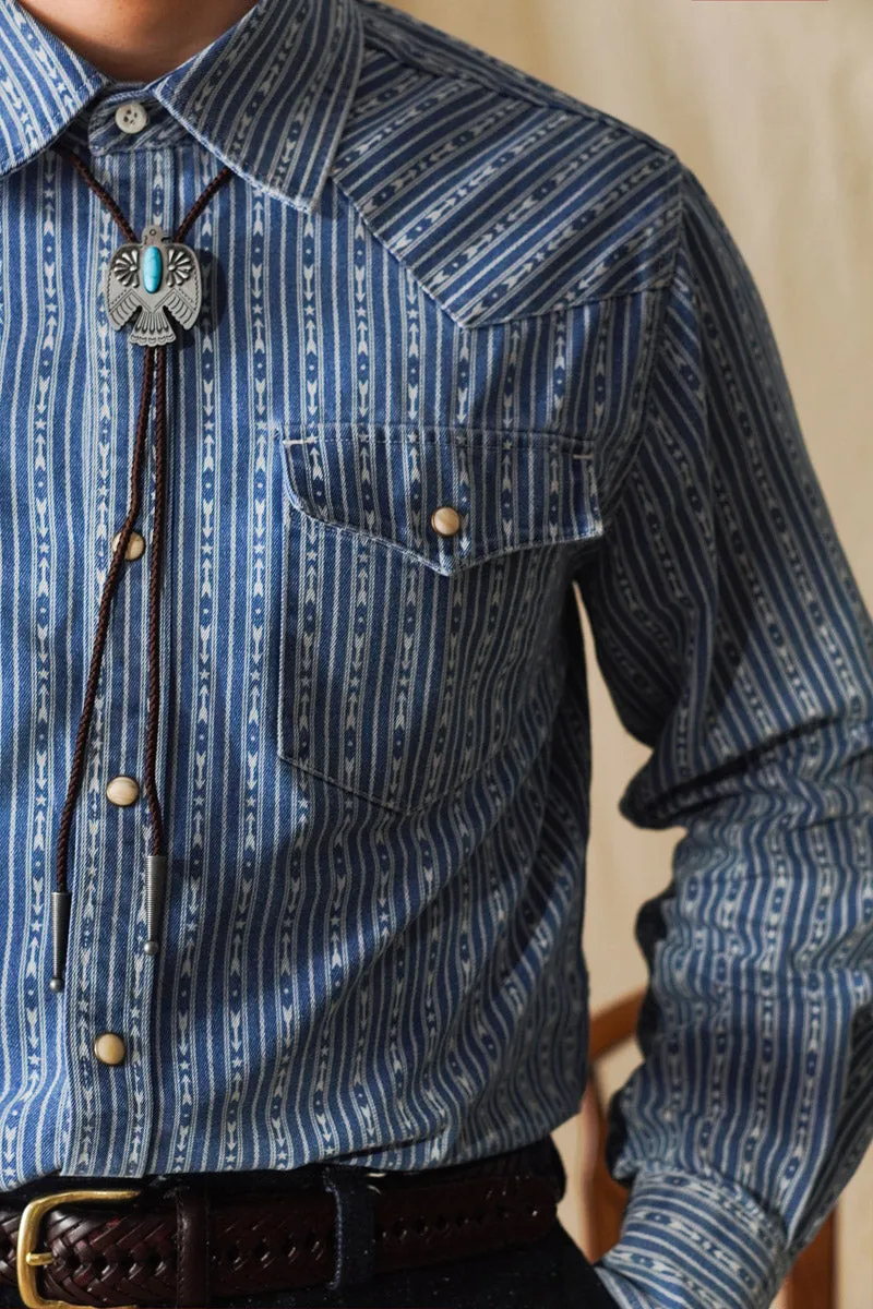 Men's Wabash Western Denim Shirt