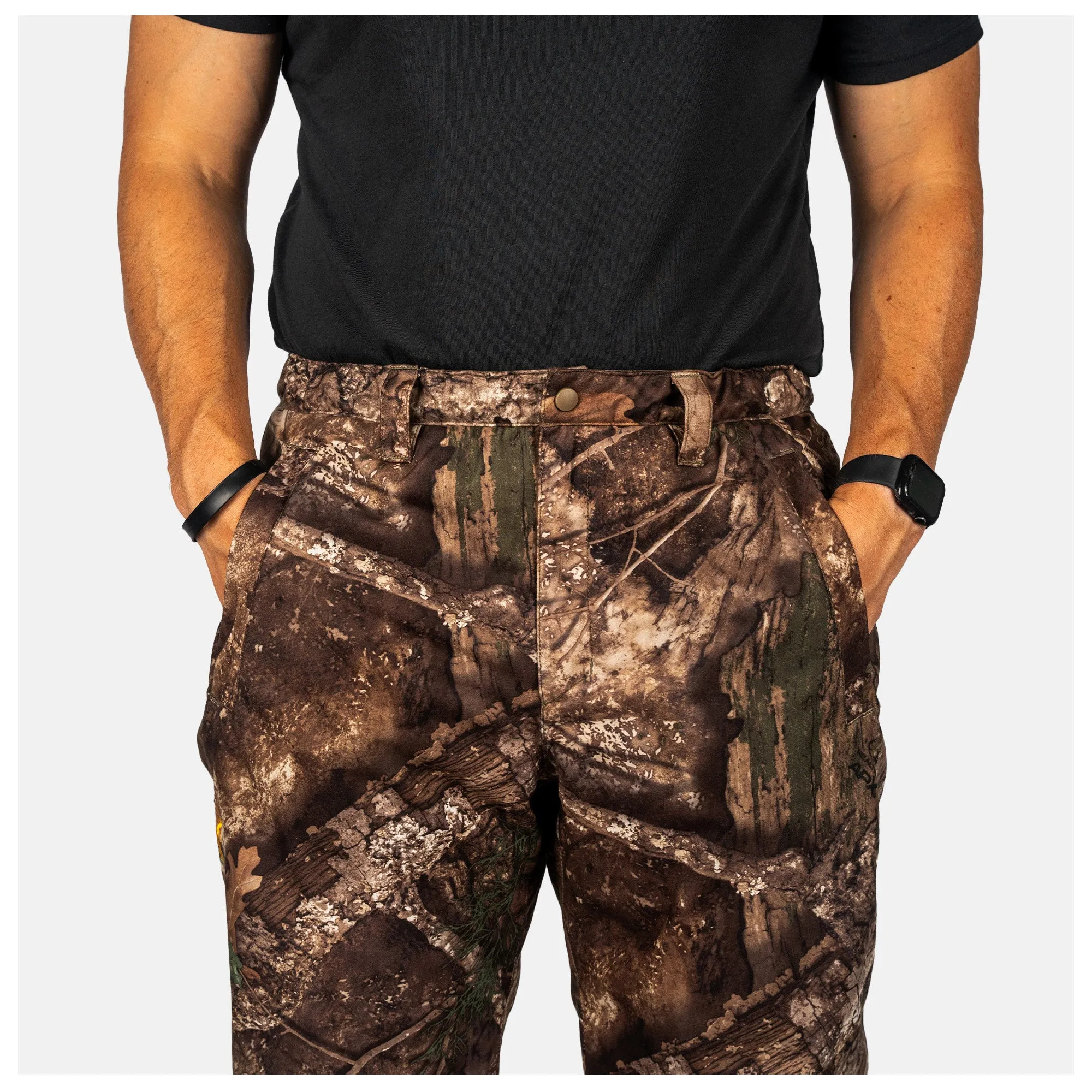 Men's Waterproof Insulated Camo Hunting Pants