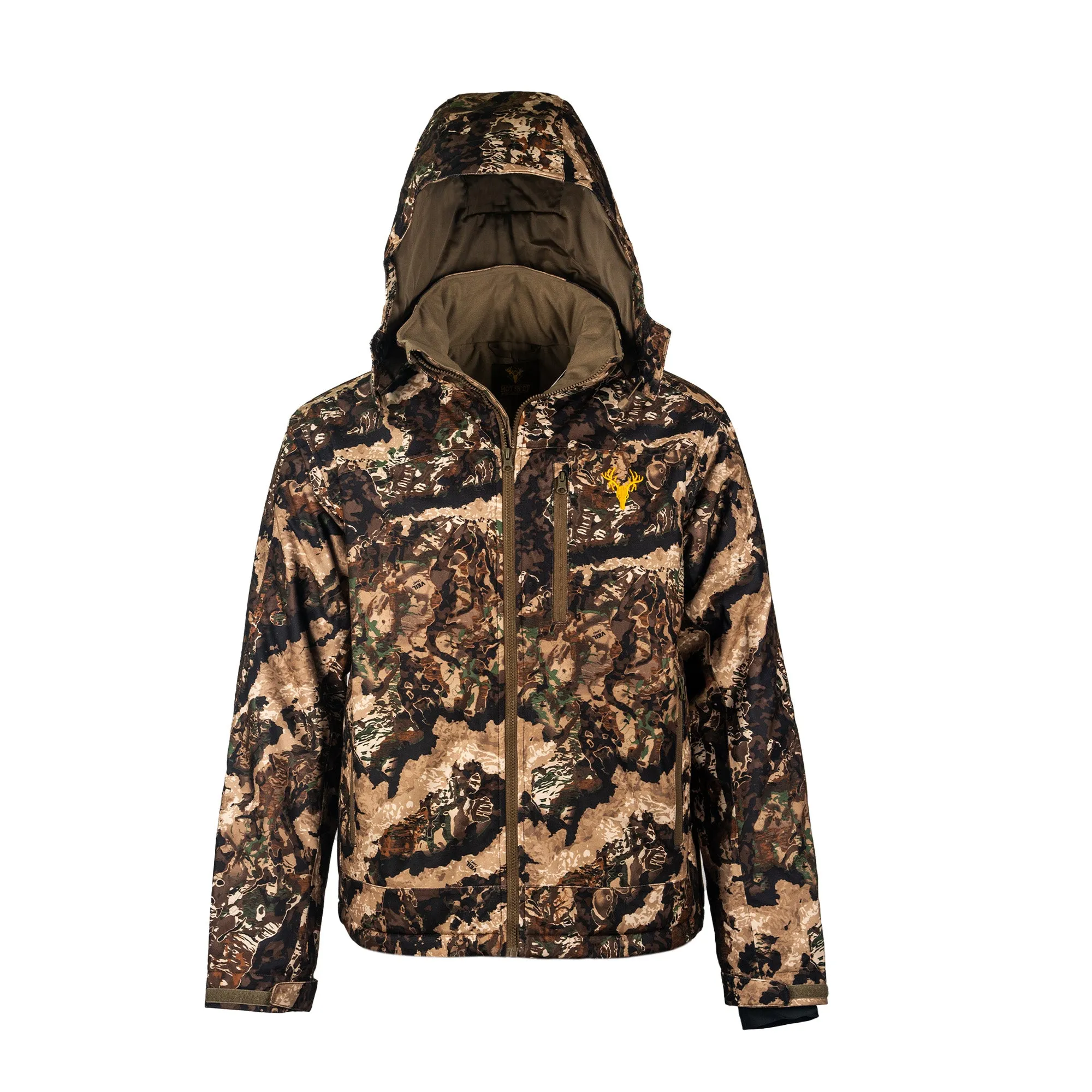 Men's Waterproof Insulated Camo Hunting Parka